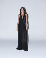 Pleated Chiffon Pants - Image 2