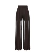 Pleated Chiffon Pants