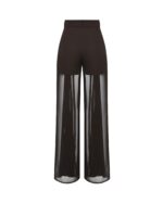 Pleated Chiffon Pants - Image 3