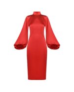 Red Midi Dress
