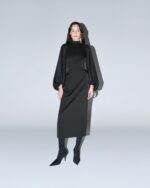 Black Midi Dress - Image 2