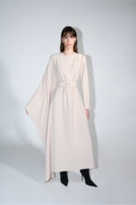Joan Dress in Beige - Image 3