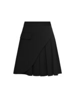 Mini Skirt w/Pleats