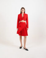 Red Mini Skirt - Image 2