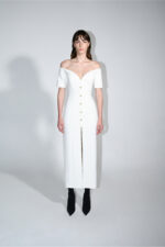 Off Shoulder White Dress - Image 2