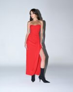 Red Corset Dress - Image 2