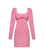 Pink mini dress