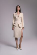 Parker Dress in Beige