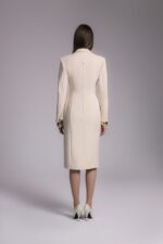 Parker Dress in Beige - Image 2