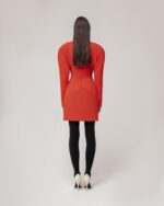 Ezra Dress in Red - Image 3