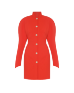 Ezra Dress in Red