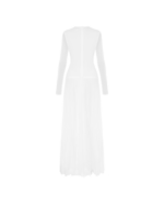 White Maxi Tulle Dress - Image 4