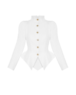Carla Blazer in White